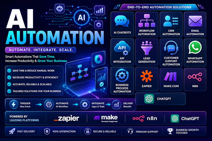 build ai agent and ai automation for workflow automation