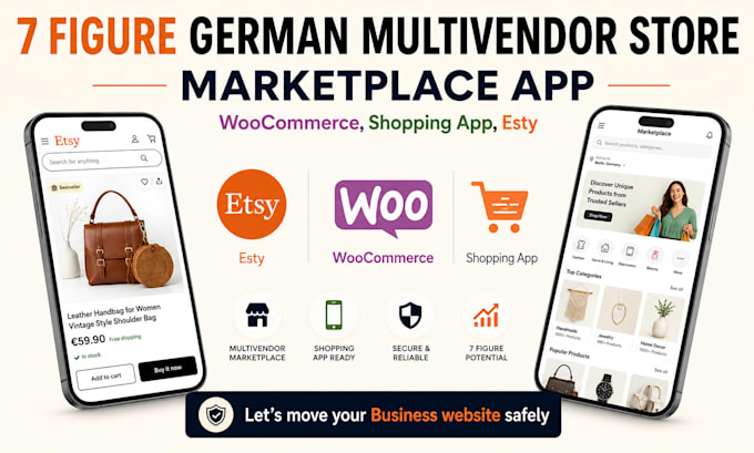 create german 7 figure multivendor ecommerce store ecommerce marketplace website