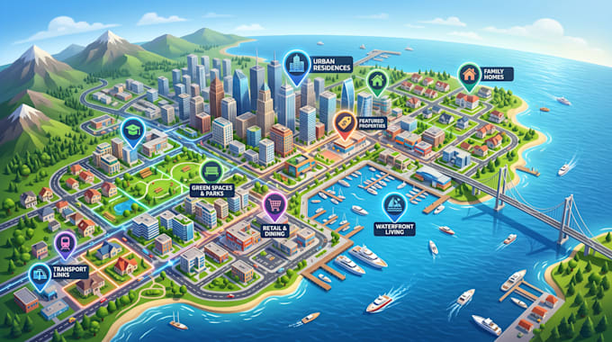 build interactive mapbox pixel satellite maps animated real estate experiences