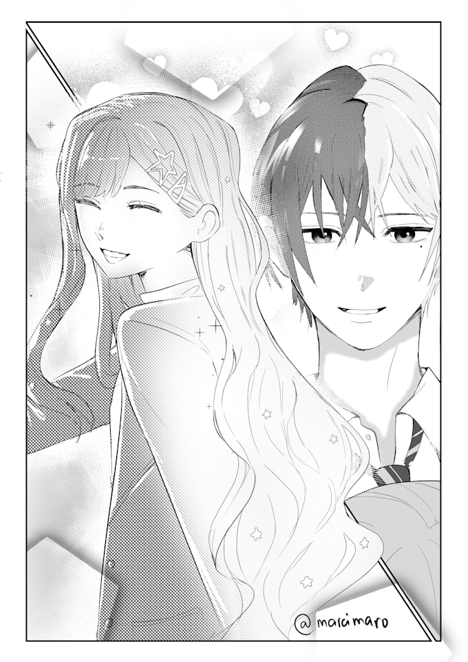 create manga style illustration