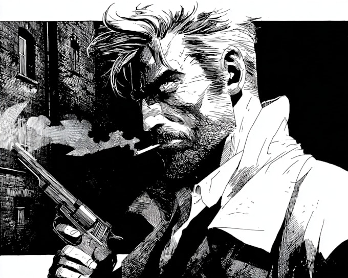 create professional comic book pages and graphic novel illustrations