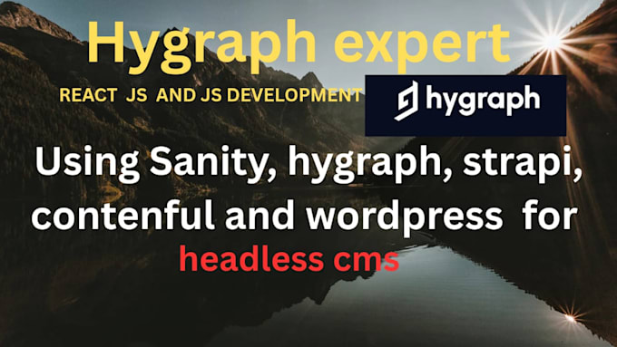 build hygraph cms websiteand headlesscms solution