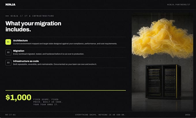 modernise and migrate your cloud infrastructure on azure