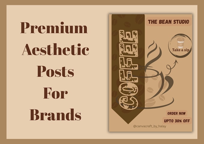 design aesthetic instagram posts for your brand