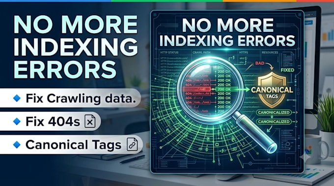 perform a technical SEO audit and fix indexing errors