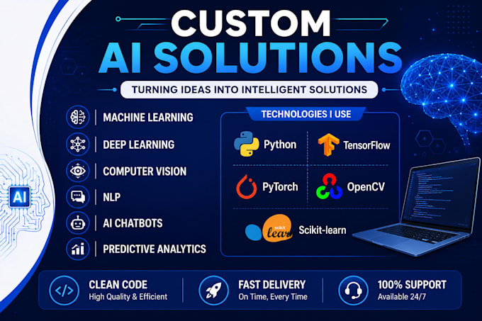 build ai machine learning models and data analysis in python