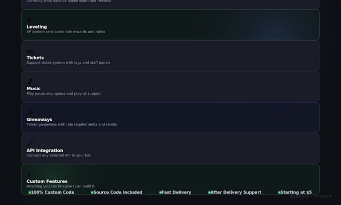 develop a custom discord bot for your server