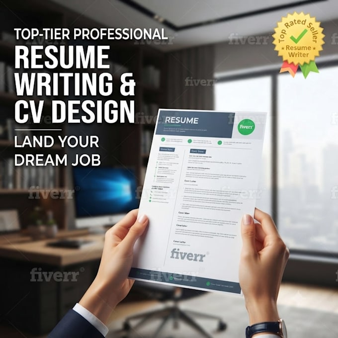 create a modern resume CV and cover letter