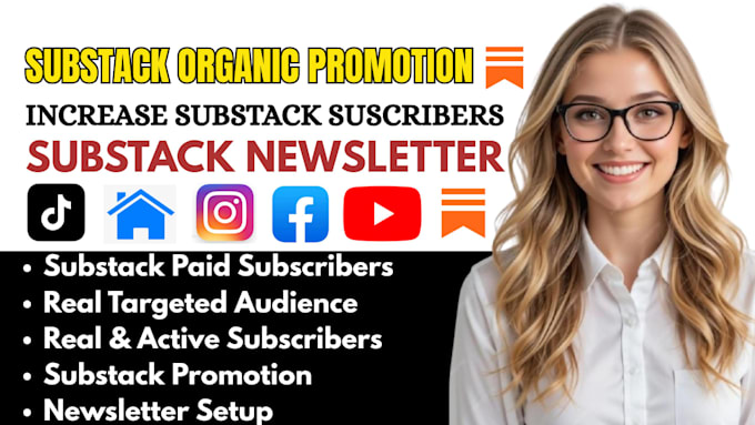 do organic substack promotion, substack page link promotion to boost subscribers