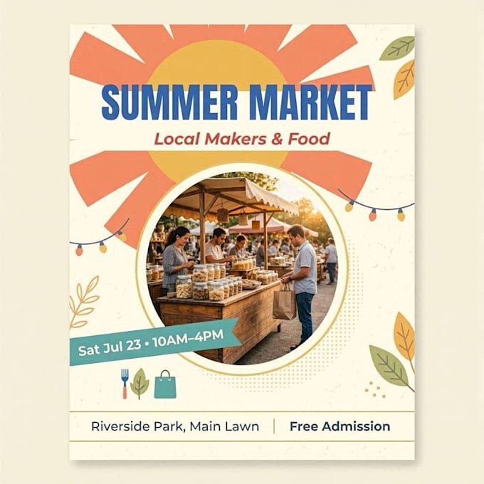 make beautiful flyers posters and brochures