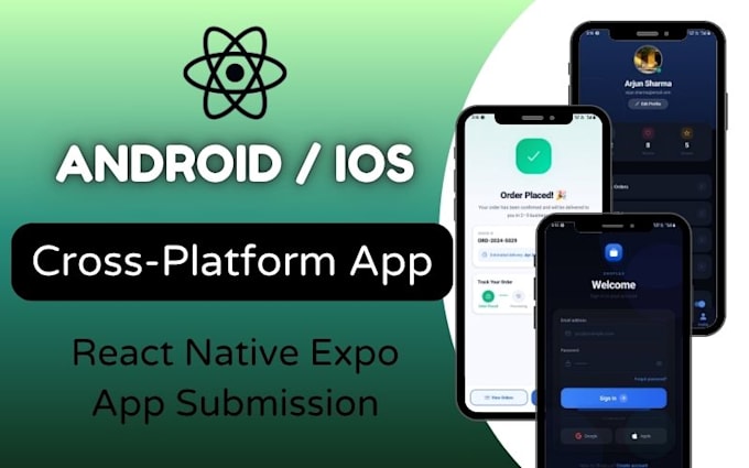 manage, submit react native expo app on appstore, playstore