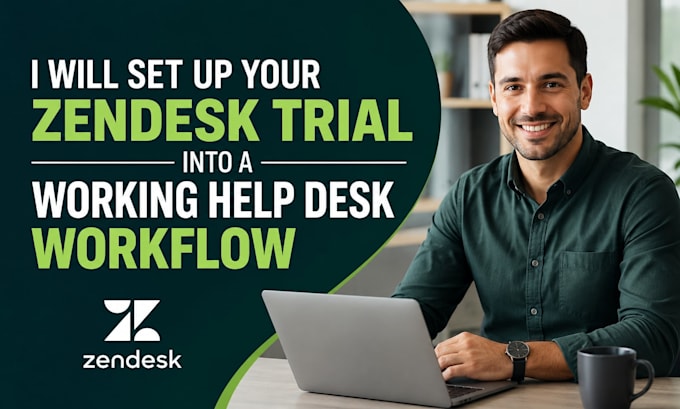 setup zendesk help desk, ticketing system and support workflow