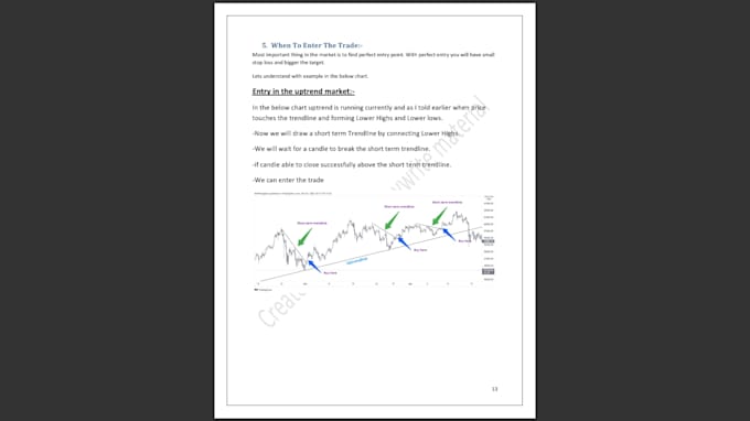 teach technical analysis and swing trading