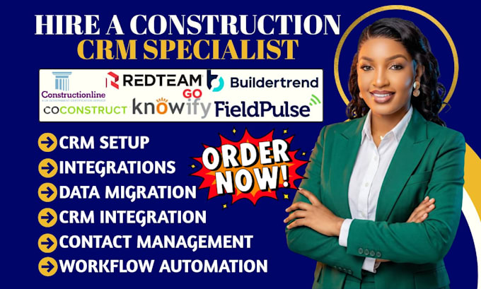 setup redteam buildertrend knowify fieldpulse constructiononline coconstrust crm