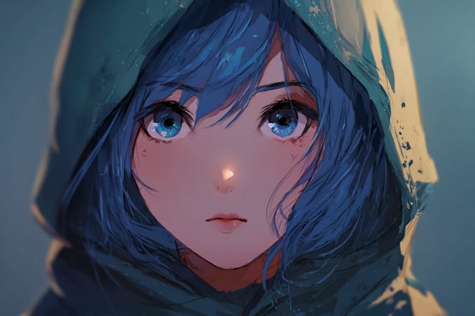 design original anime characters with detailed artwork