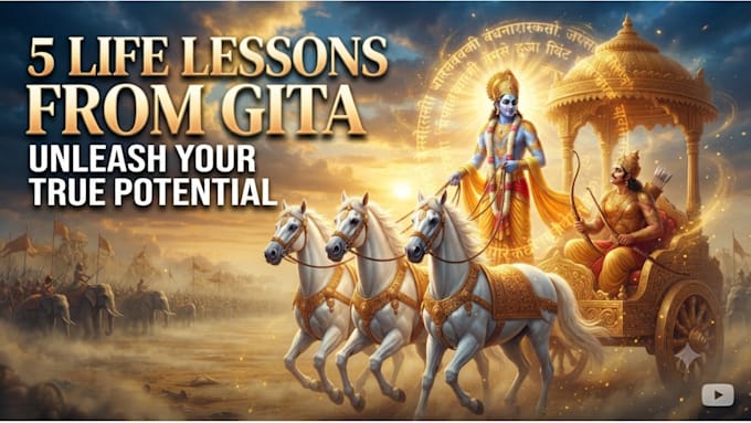 design eye catching devotional and mythology yt thumbnail