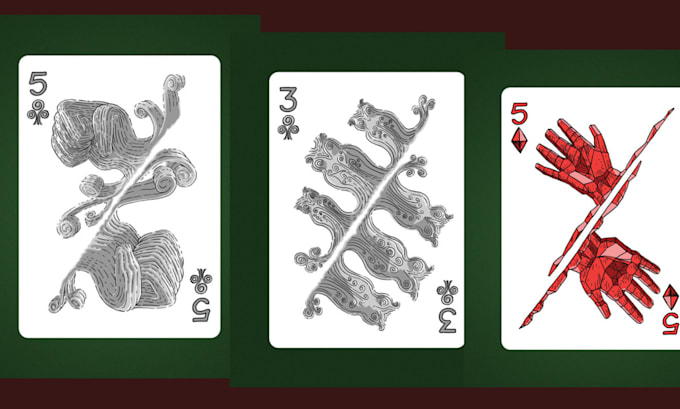do unique 52 card deck poker blackjack cards printable card deck