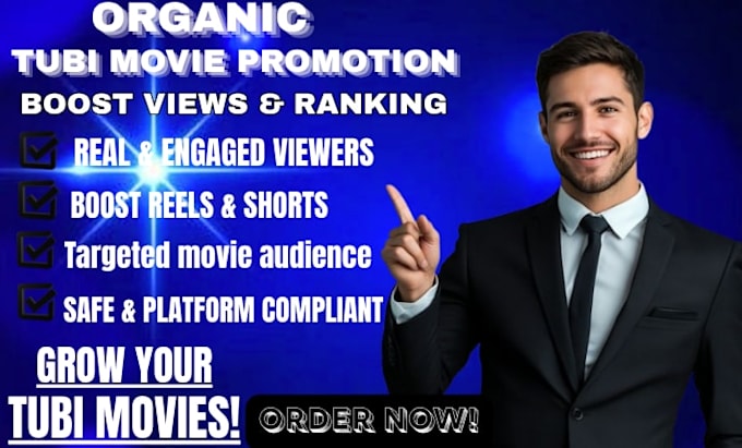 promote your tubi page to reach active audience
