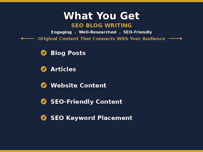 write SEO blog posts and articles that rank on google for UK USA busin