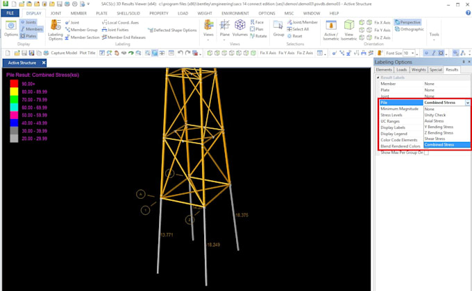 provide sacs offshore platform design seismic and fatigue analysis