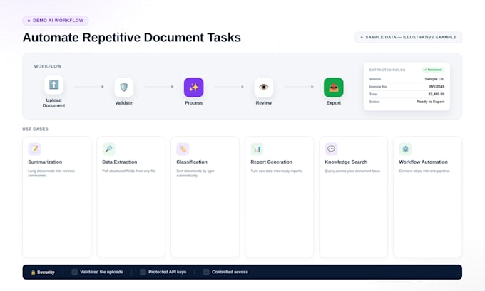 build a document workflow automation tool