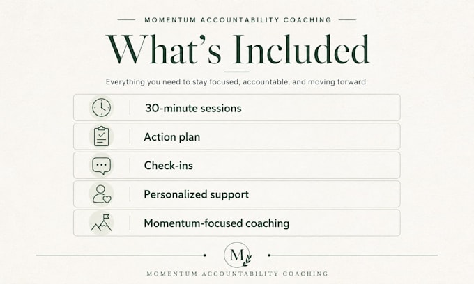 be your accountability coach