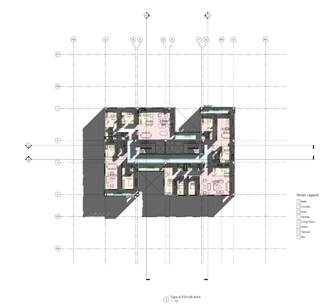 create bim architectural models and construction drawings