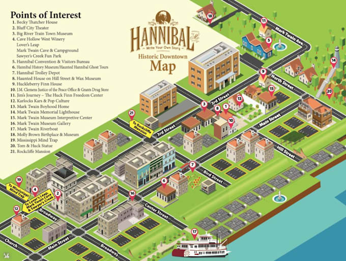 design 2d and 3d school maps, campus maps, park maps, and wayfinding maps
