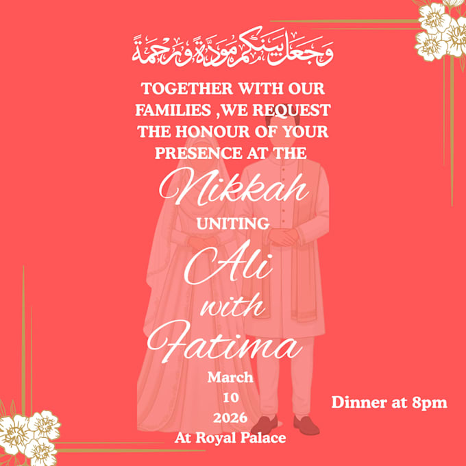 edit cinematic wedding, nikkah, and event highlight videos