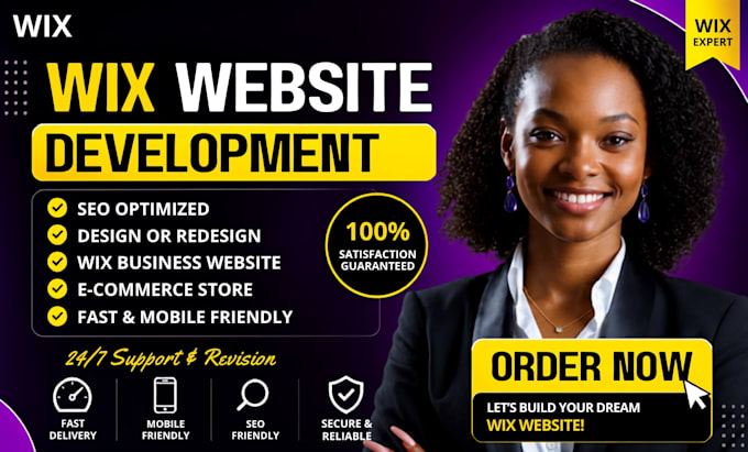 design, redesign wix website, wix studio website, ecommerce and SEO