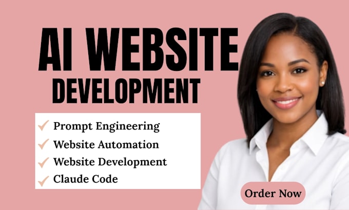 be your prompt engineer, ai website developer to build your business website
