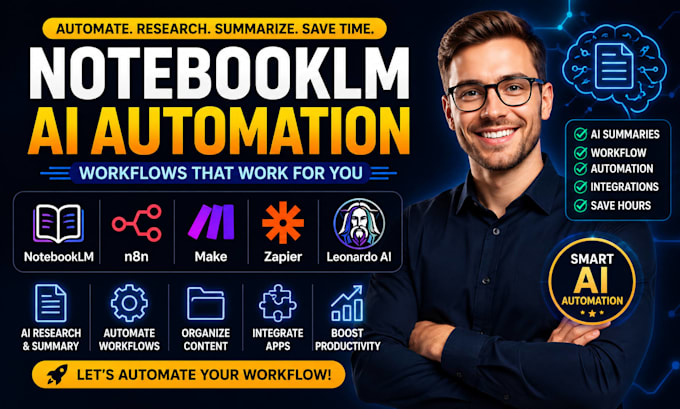 automate your notebooklm workflow using n8n make zapier notebooklm ai summary