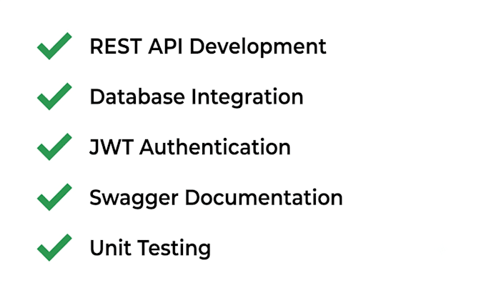 build a rest API backend with java spring boot