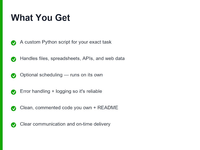 automate repetitive tasks with custom python script