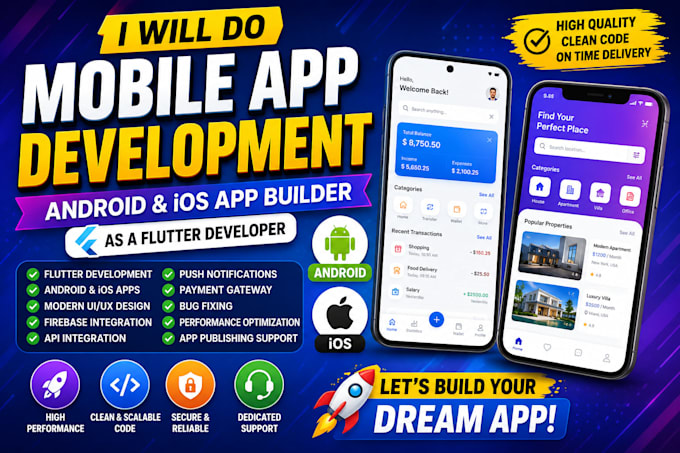 do mobile app development android  ios app builder