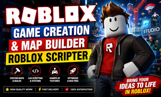 do roblox full game creation, roblox map builder, roblox scripter game developer