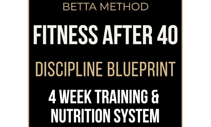 build your fitness over 40 discipline blueprint