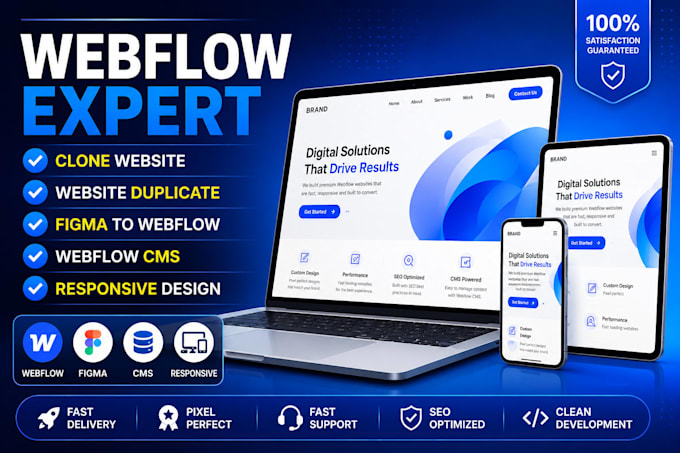 clone, duplicate and redesign webflow website figma to webflow webflow cms