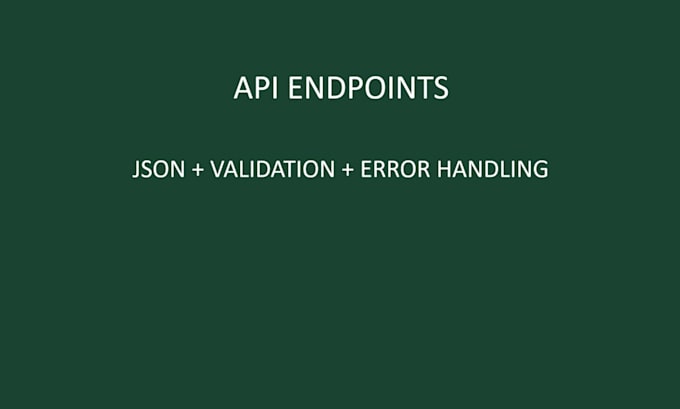 build python flask rest API development