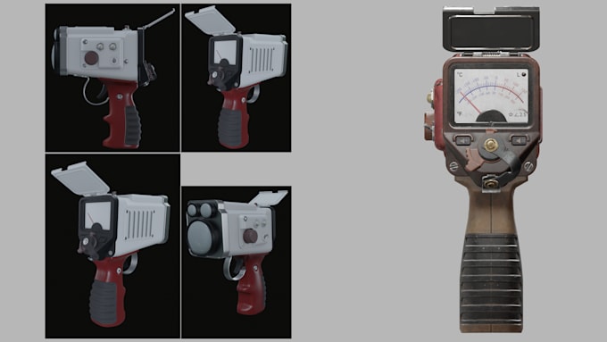 do professional 3d modeling and texturing