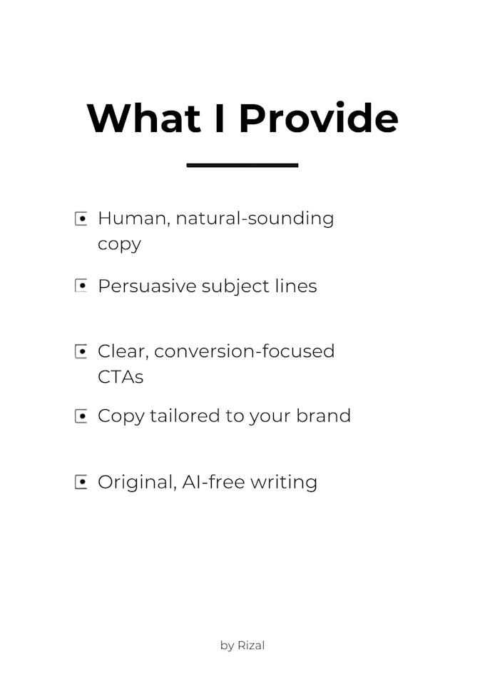 write emails worth opening