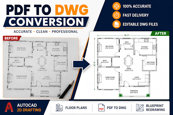 create autocad 2d floor plans