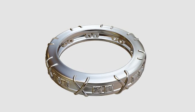 create professional 3d jewelry cad design for manufacturing