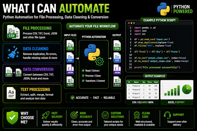 automate file processing with python scripts