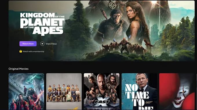 build custom iptv app, ott video streaming app for android TV roku and smart tvs