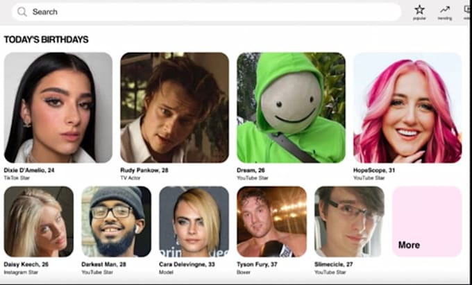 boost famous birthday profile for you