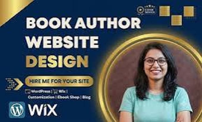 design author website, book author website, ebook website, author landing page