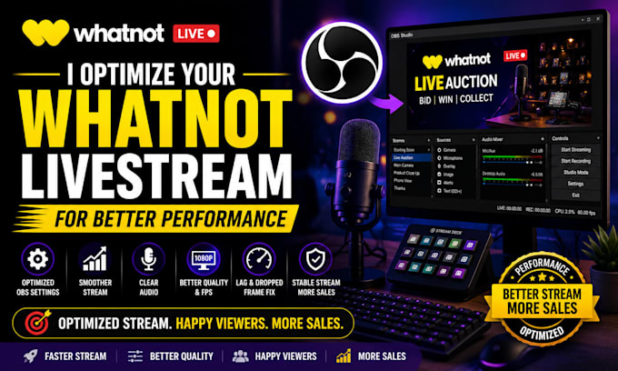 optimize your whatnot livestream to increase engagement