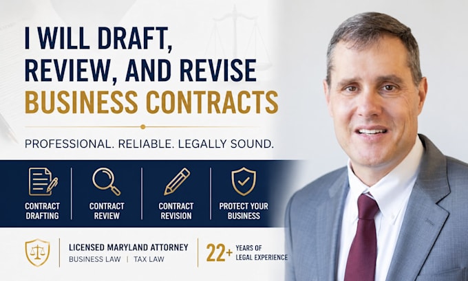 draft, review, and revise business contracts