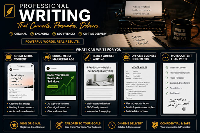 write captivating stories and scripts